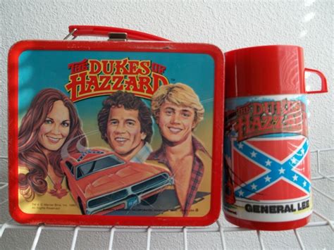 1980 dukes of hazzard metal lunch box|dukes of hazzard lunch box 1980.